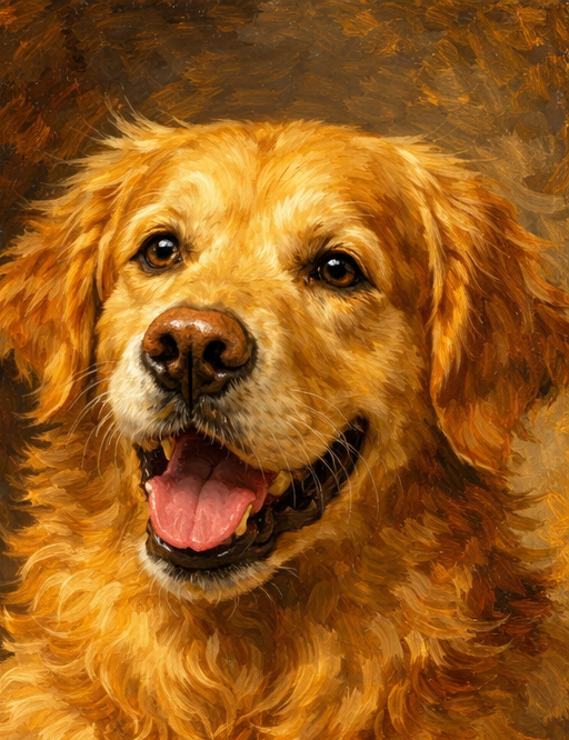 How to Paint Realistic Dog Portraits
